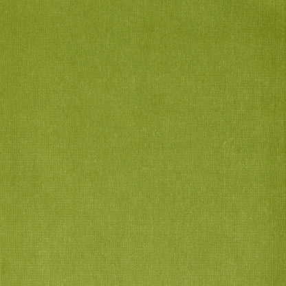 Wasabi Green Wide Velvet and Linen Stripe Pillow fabric swatch, 22" square.