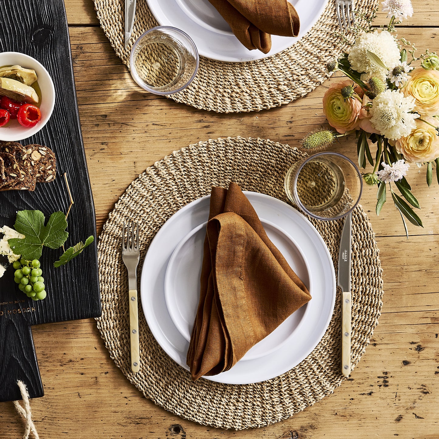 White Outdoor Melamine Dinner Plate