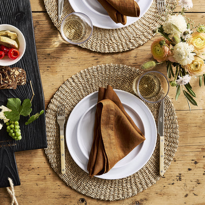 White Outdoor Melamine Dinner Plate