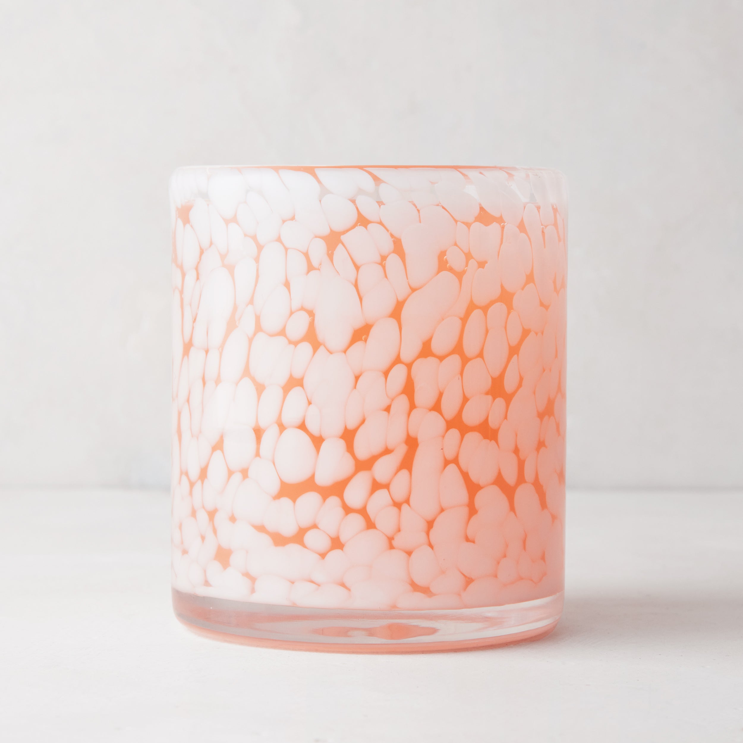 White Tortoise Double Old-Fashioned Glass, 15 oz - Hudson Grace
