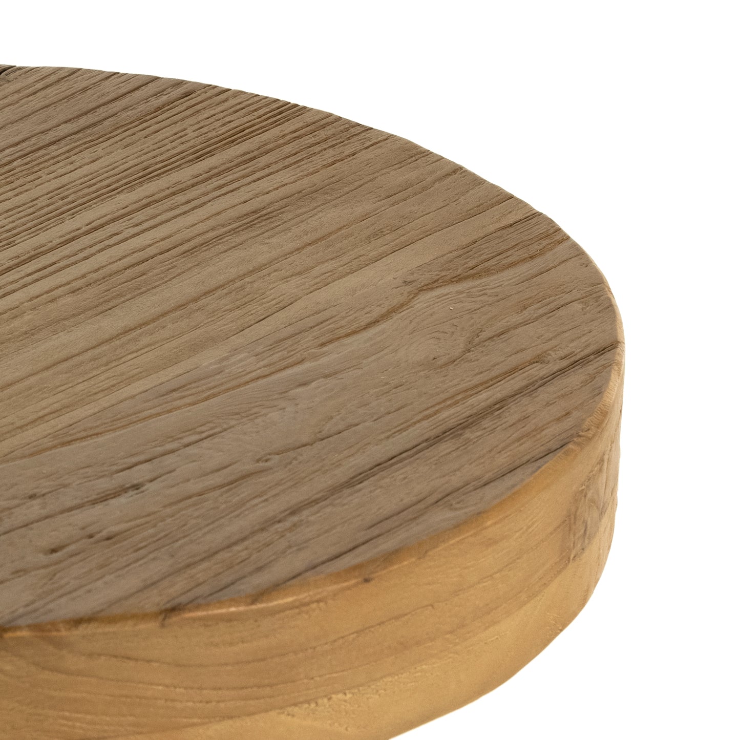 natural elm wood bar stool 