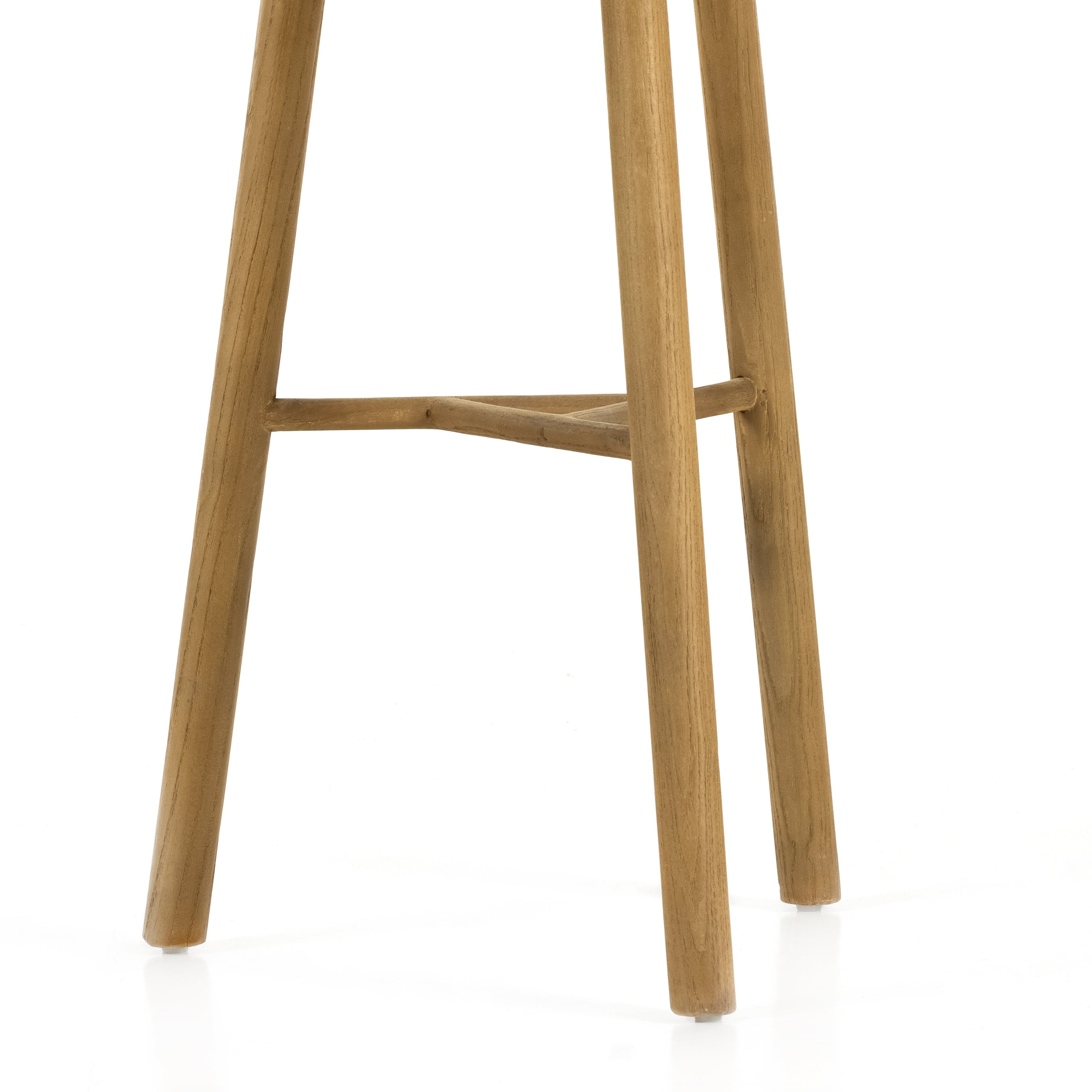 Denton Reclaimed Elm Wood Bar Stool Hudson Grace