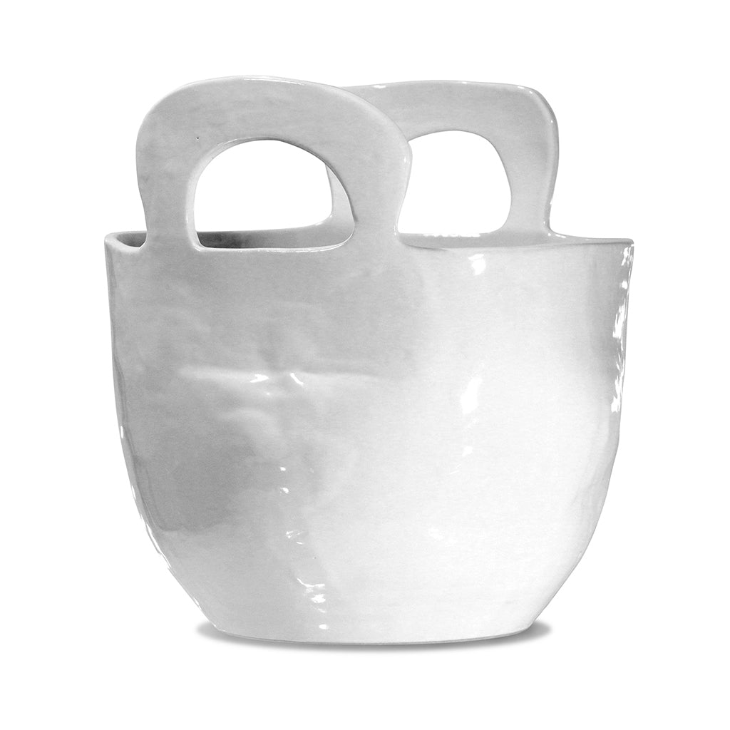 white ceramic bowl with handles