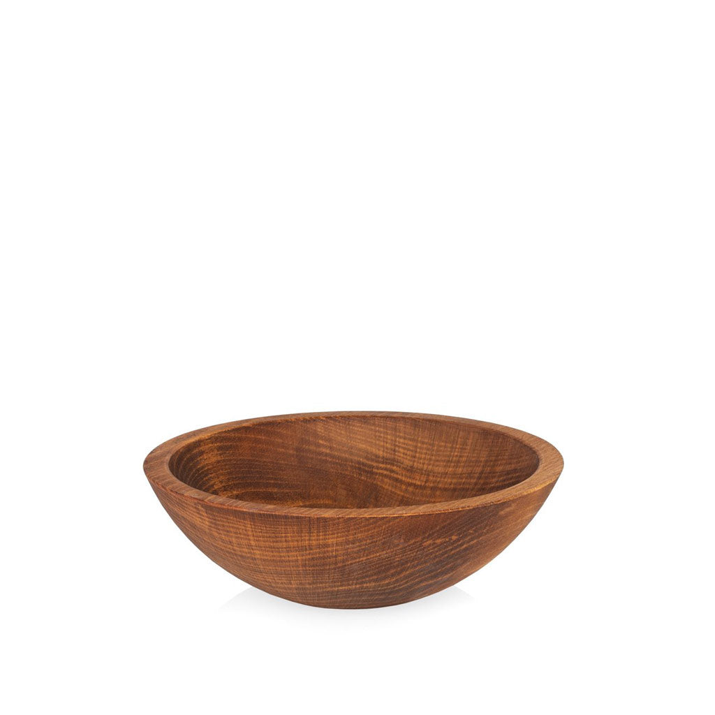 HG Wood Bowl, 8" Natural Dark Walnut