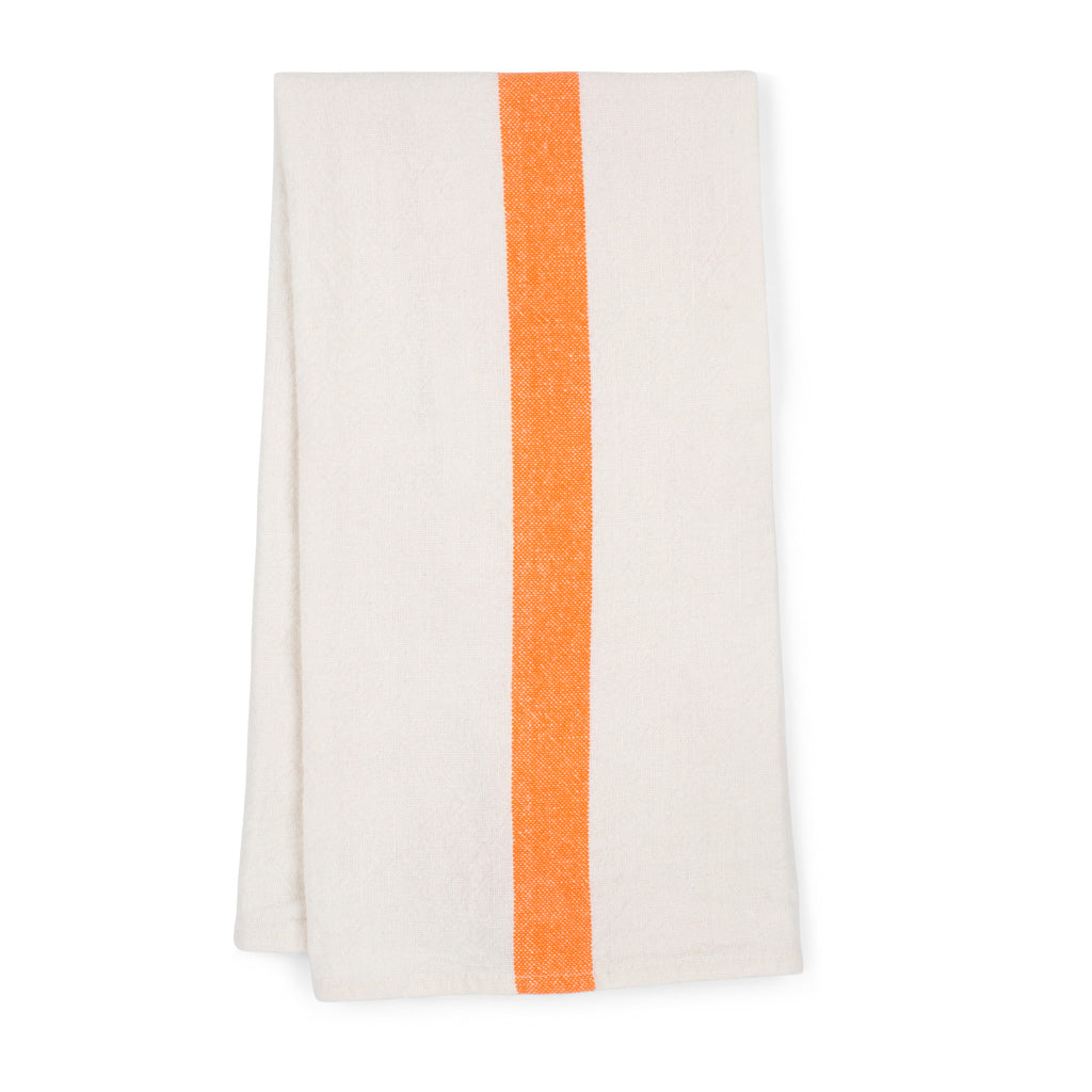 Set of 2 Striped Linen Tea Towels, Linen Dish Towel, Linen Kitchen