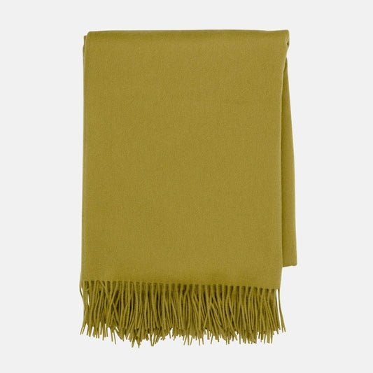 olive green cashmere throws 