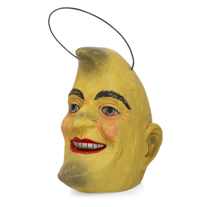 yellow candy bucket with face