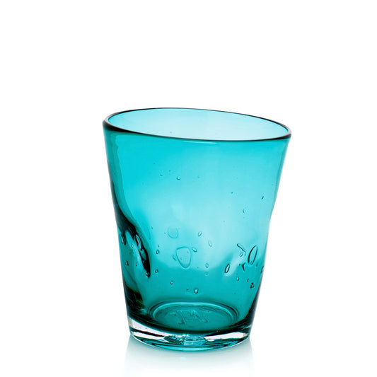 Blue Tortoise Stemless All Purpose Glass