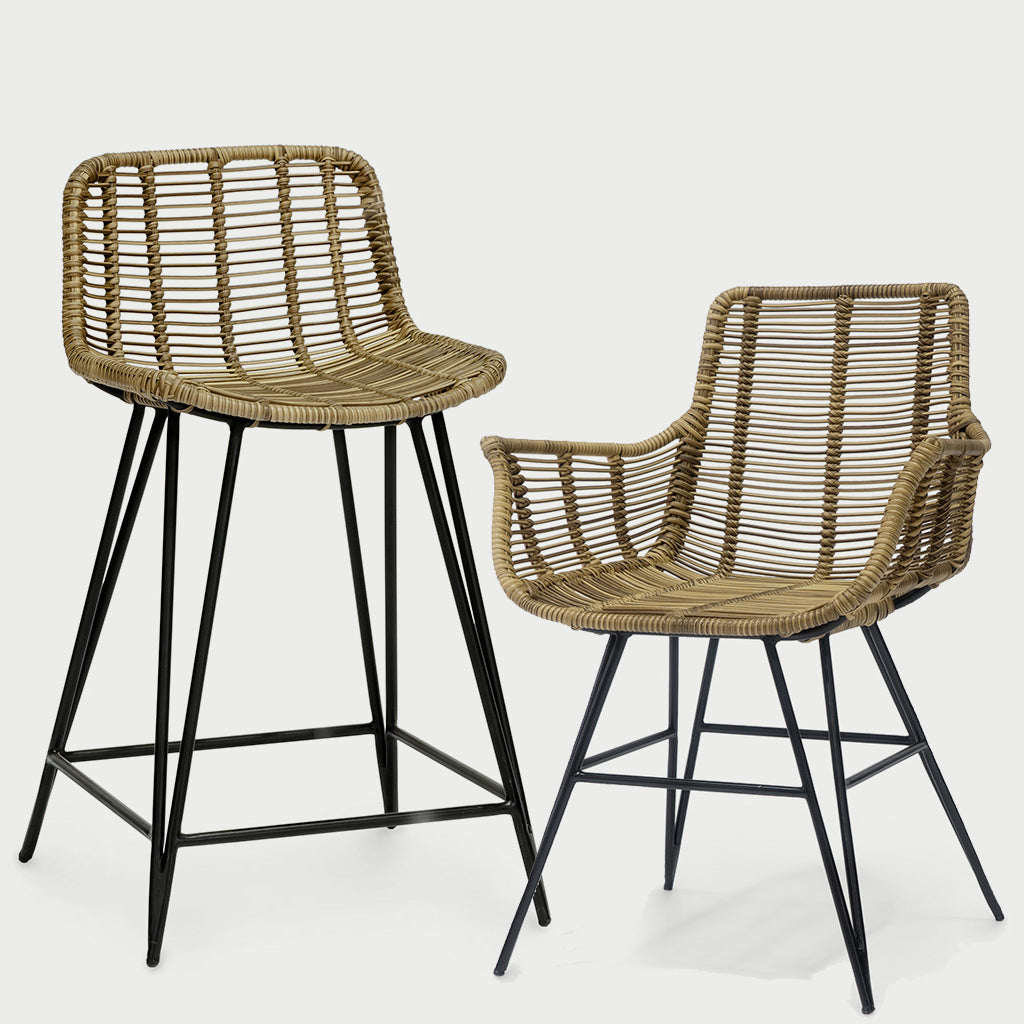 Hermosa outdoor woven chairs 
