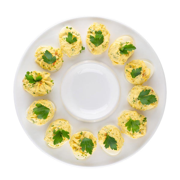 Certified International's cheapest Easter deviled egg plate.