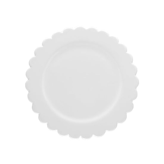 Scalloped Individual Salad Plate Individual Hudson Grace
