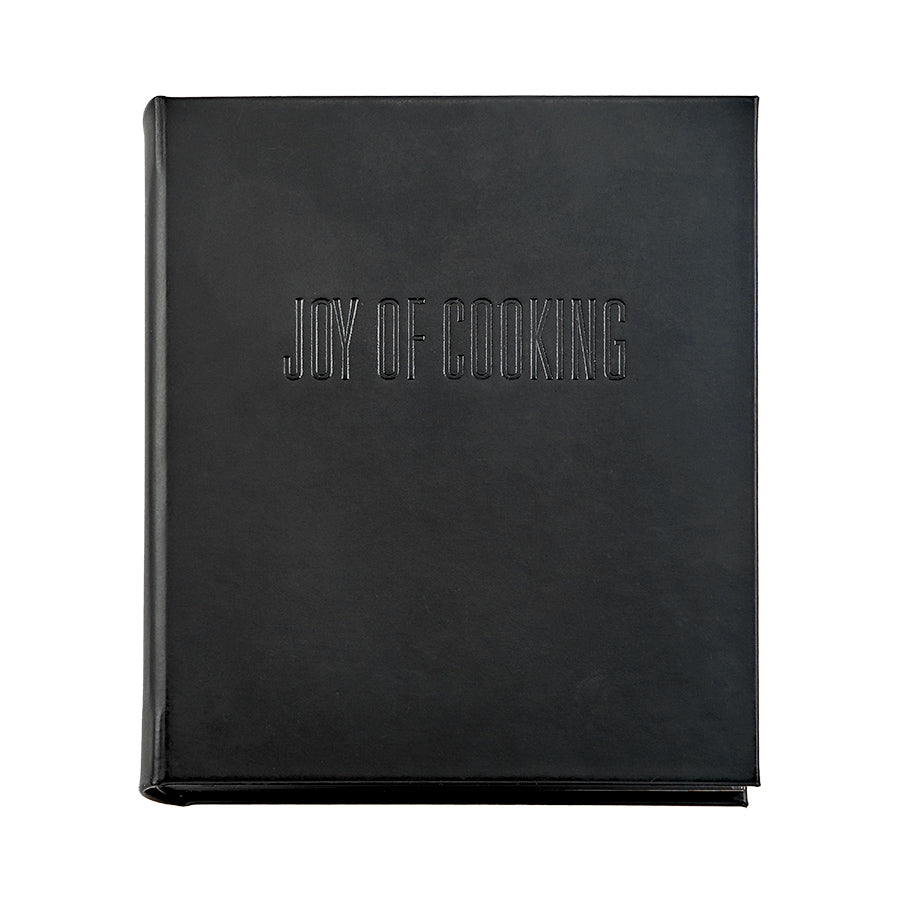 The Joy of Cooking Black Leather cookbook