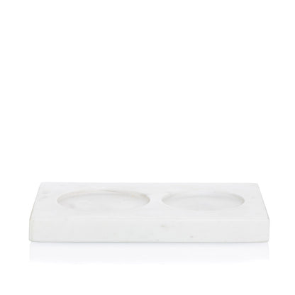 Marble Dish Soap and Lotion Tray