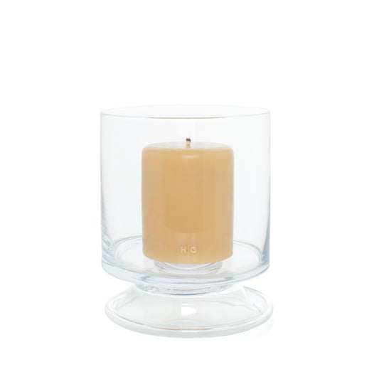 oslo glass candle holder