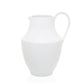 Medium Antico white ceramic pitcher 