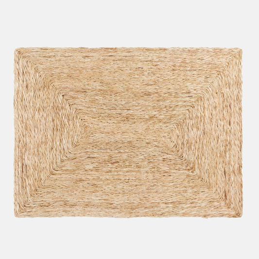 natural beige chunky woven placemat 