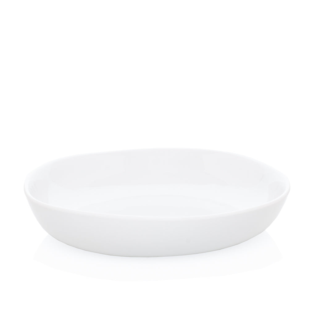 Sandia white outdoor melamine individual bowl 