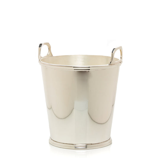 Hotel vintage silver ice bucket with handles