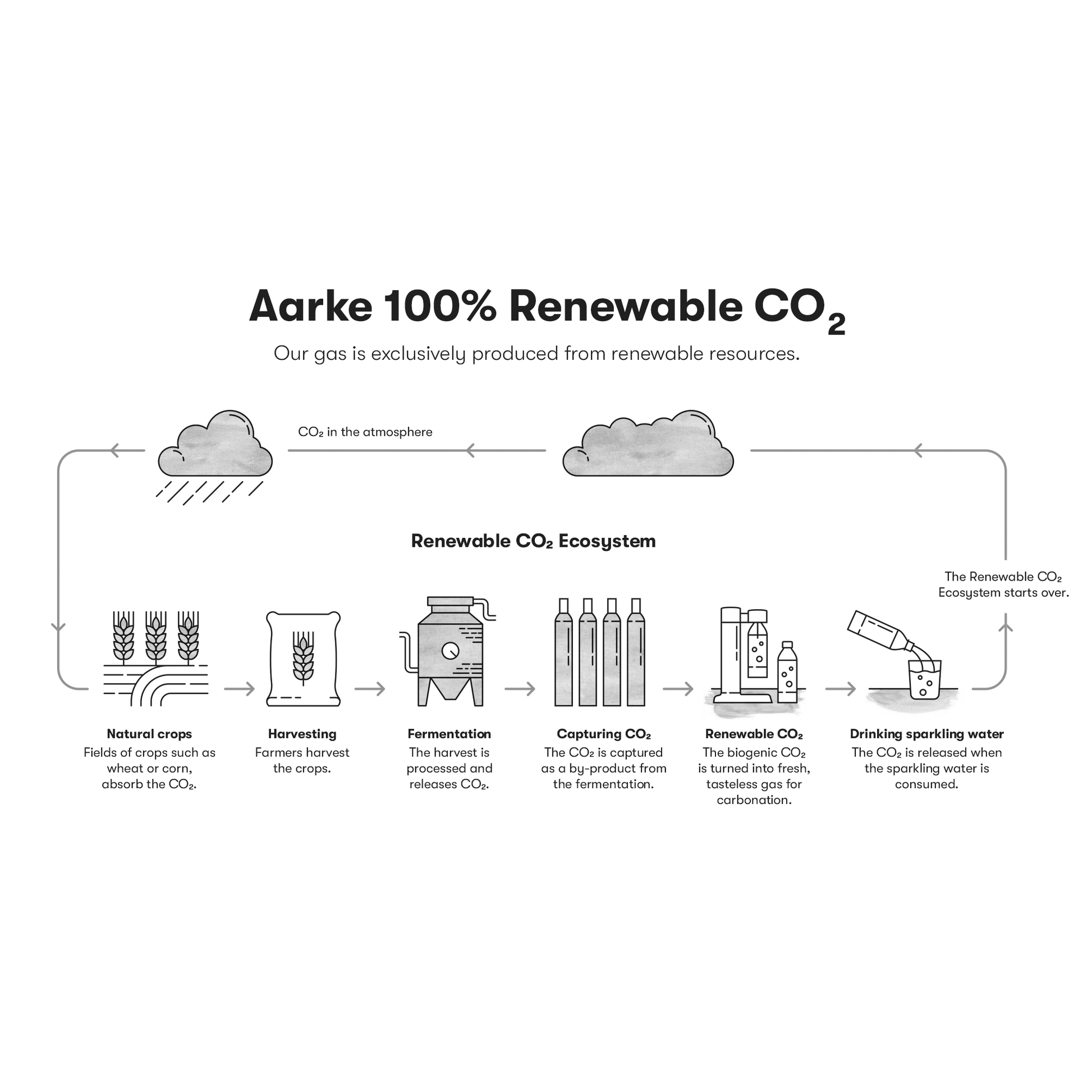 Aarke 100% Renewable CO2