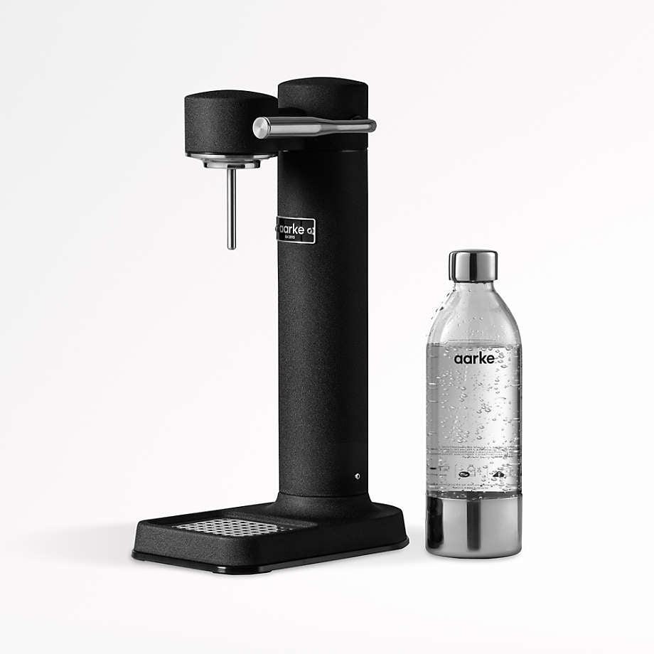 Clear bottle sparkling water easy at home carbonator