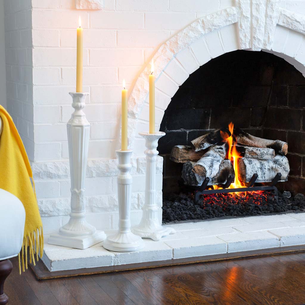 Column Candlestick with fireplace