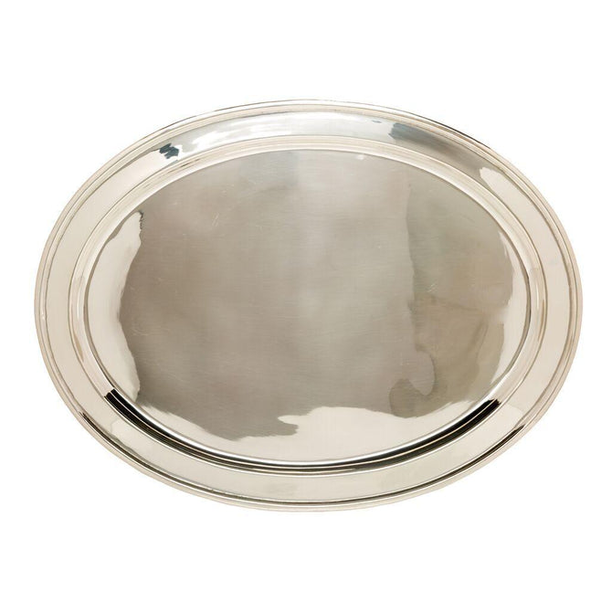 Vintage Silverplate Oval Platter
