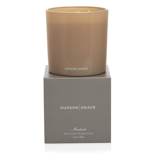 Hudson Grace Montauk Scented 3-Wick Candle