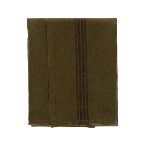 Moss Green Piano Stripe Hand Towels, Set of 2 - Hudson Grace