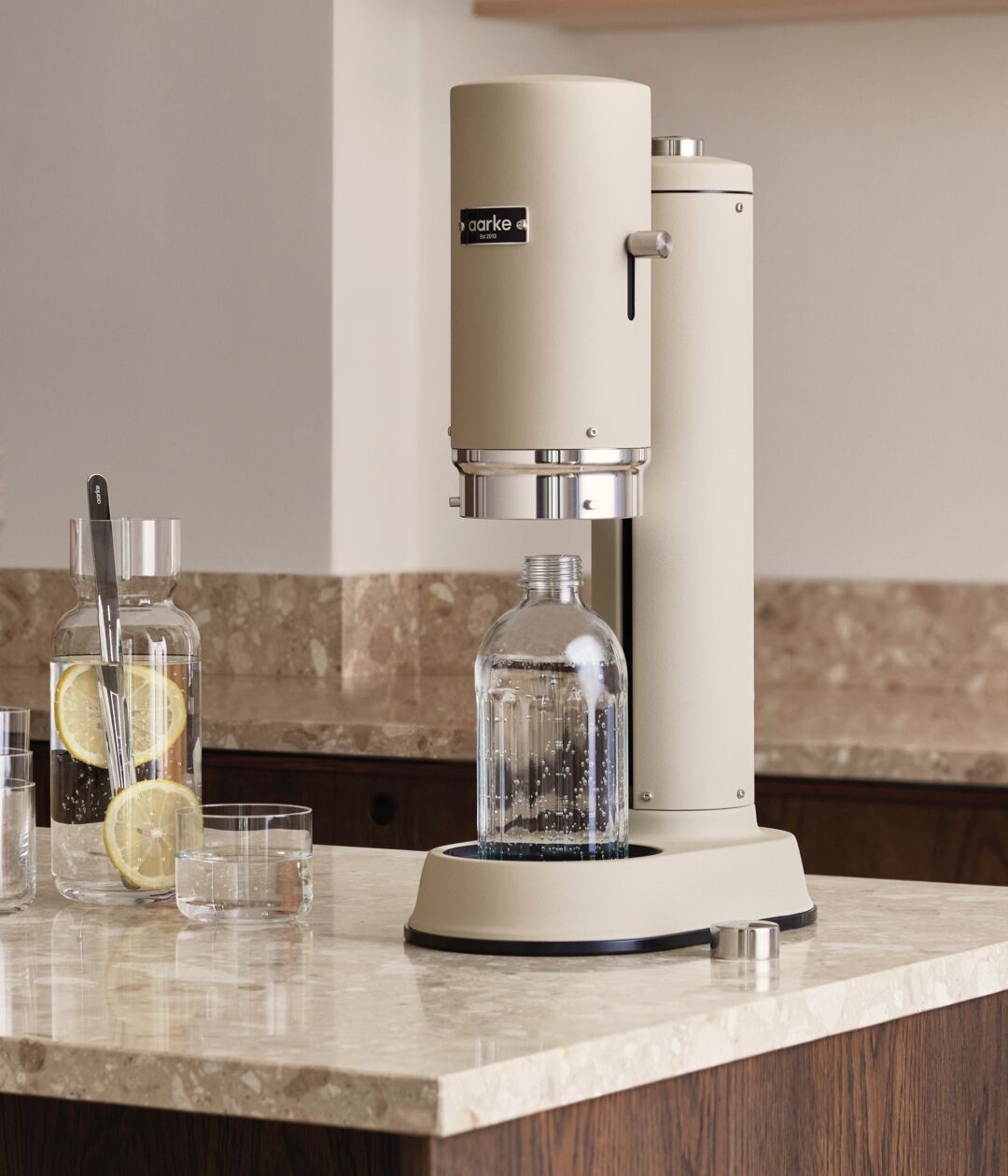 Aarke Sand Sparkling Water Carbonator Pro - Hudson Grace