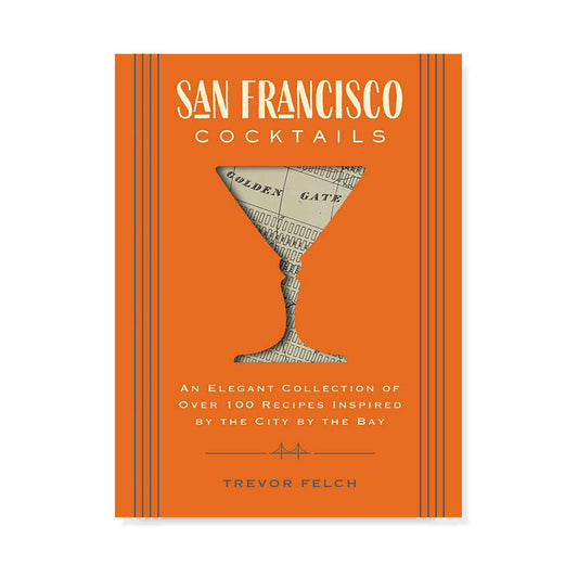 San Francisco cocktails orange bar coffee table book 