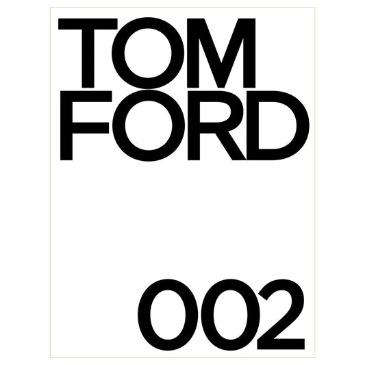 Tom Ford 002 Book black and white coffee table book 
