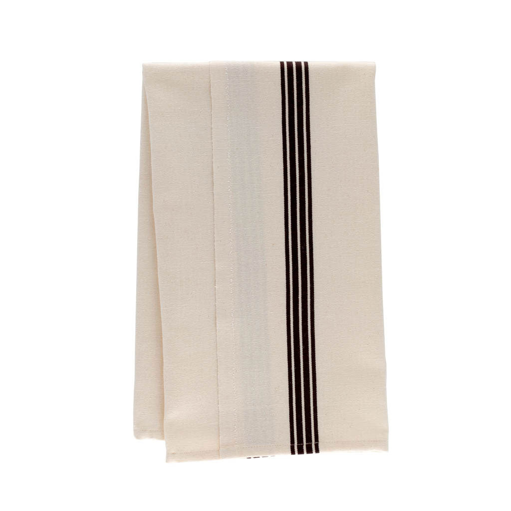 White Piano Stripe Hand Towels