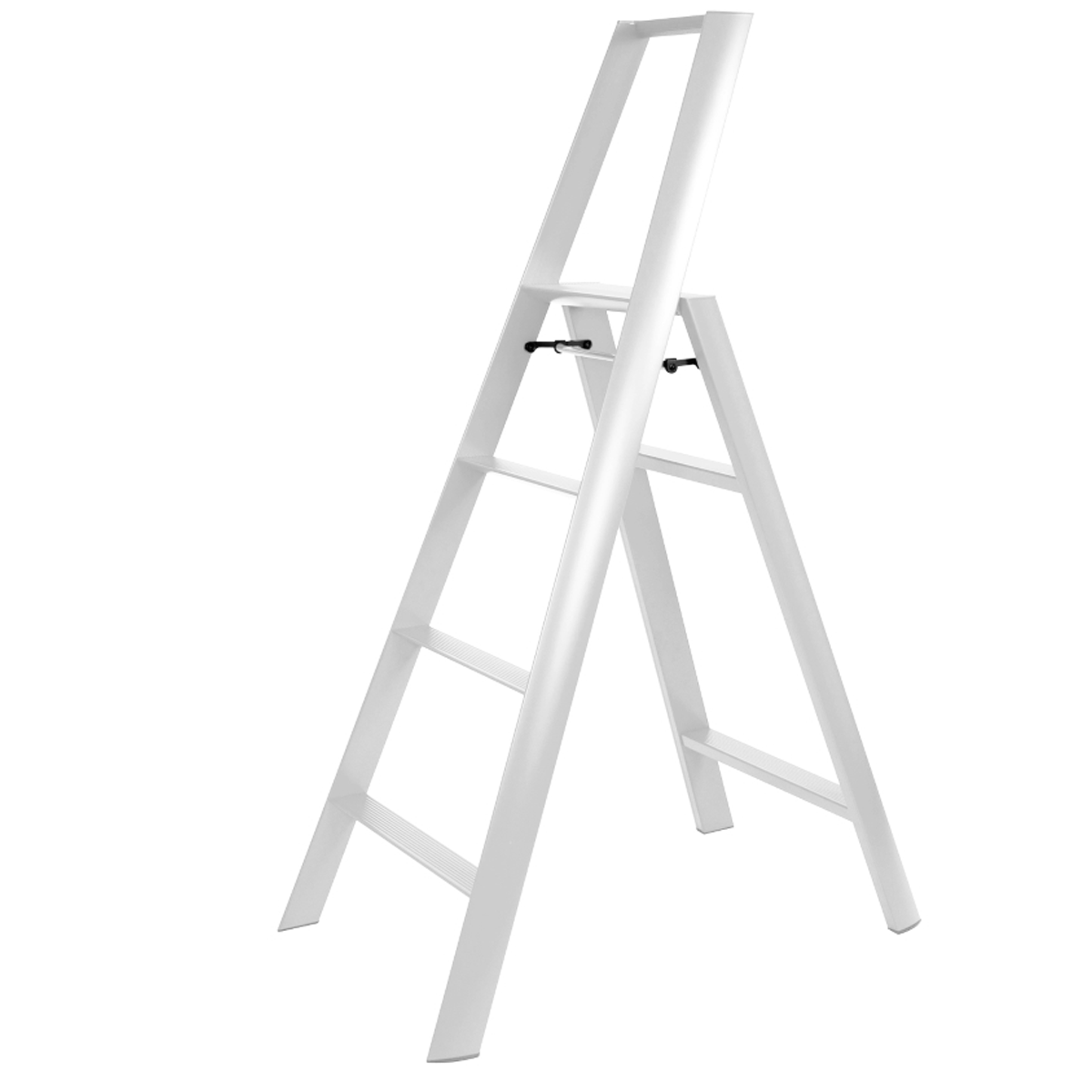 Lucano 4-Step Lightweight Ladder White